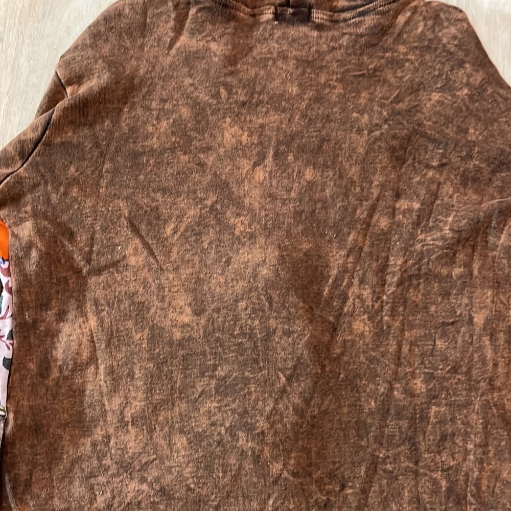 Rising International Patchwork Zip Up Hoodie In B… - image 8